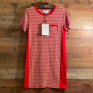 NWT Current/Elliott The Beatnik Stripped Dress 0